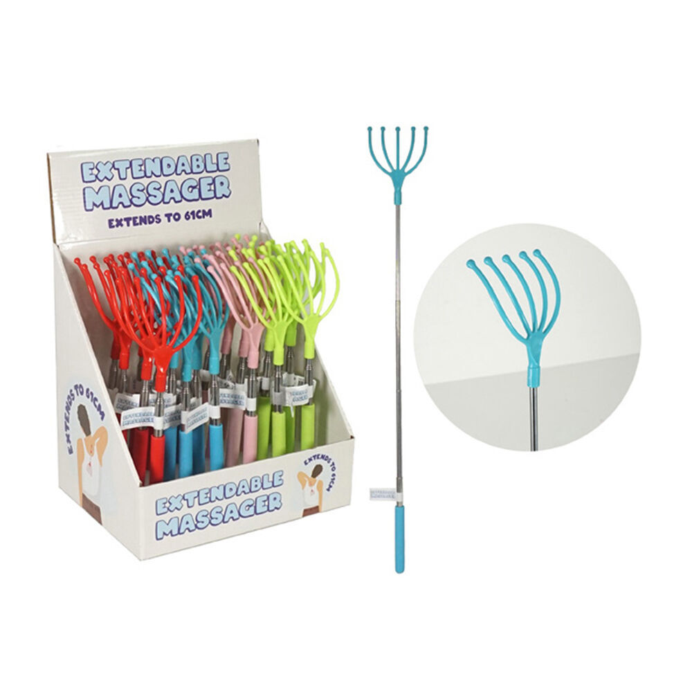 6PK Jemark Extendable Portable Body Massager 61cm - Assorted