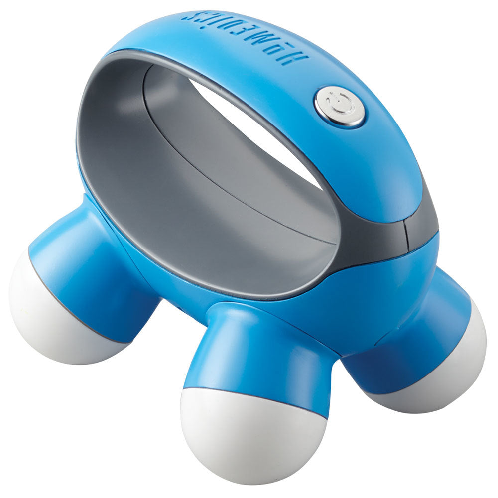 2x HoMedics QuaD Portable Vibration Massager - Blue