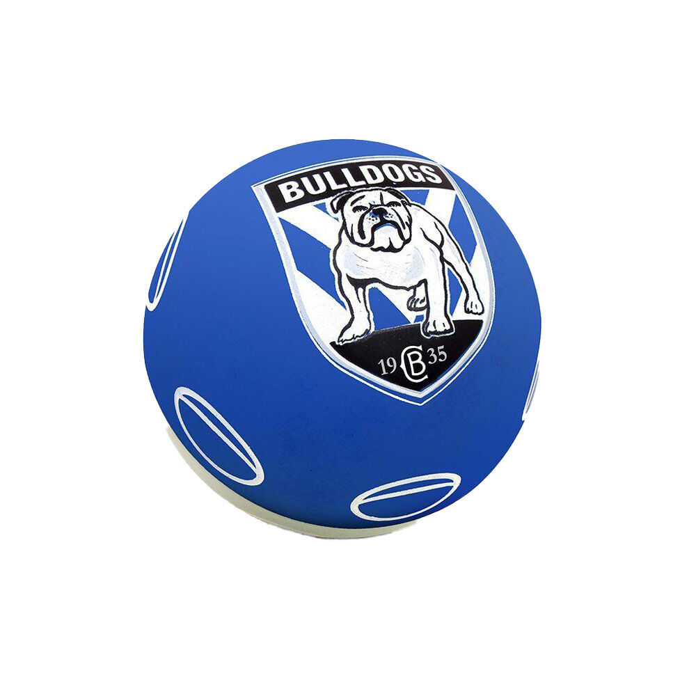 5PK NRL Canterbury Bulldogs NRL Super-High Bounce Ball 60mm - Blue