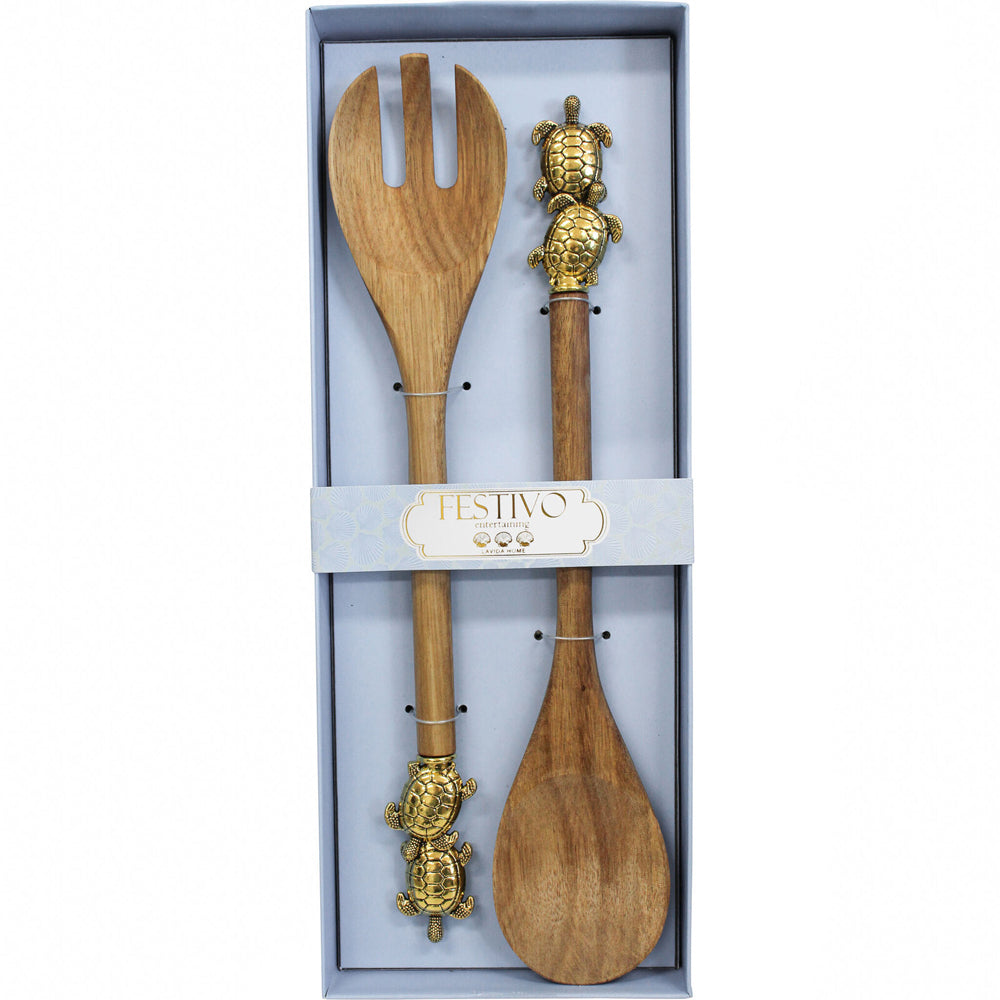 2pc LVD Server Turtle Home Kitchen Serveware/Tableware