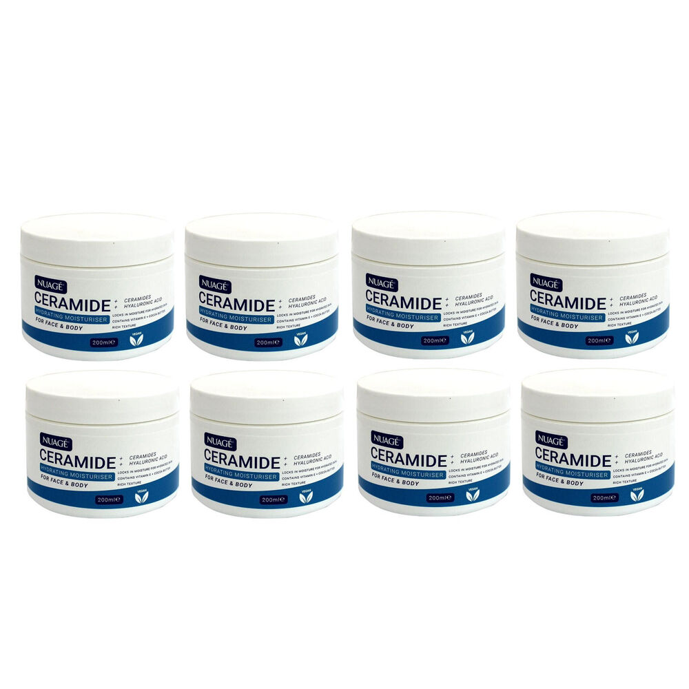 8x Nuage Ceramide Face & Body Cream 200ml Skin Lotion