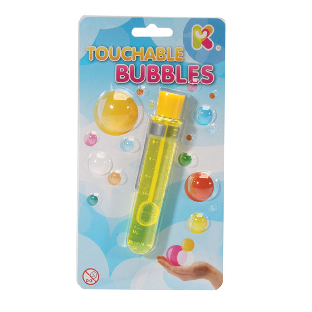 3PK Fumfings Novelty Touchable Bubbles 12cm - Assorted
