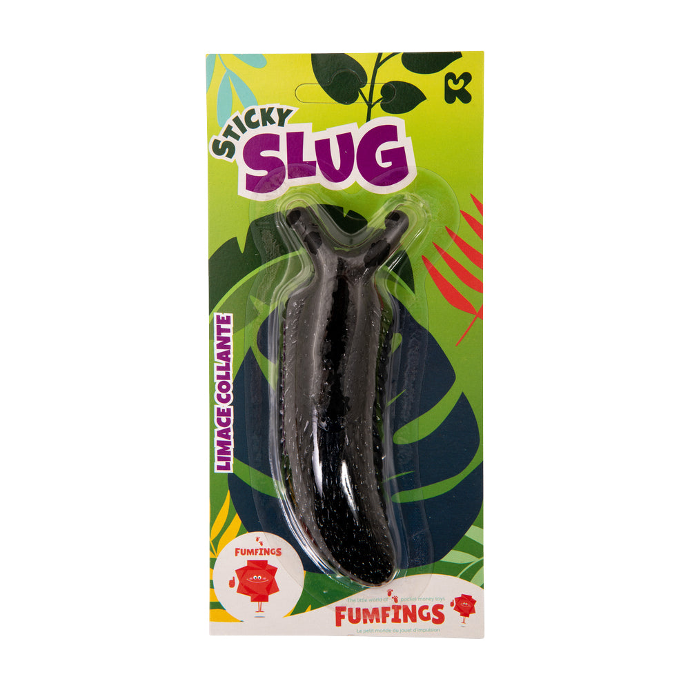 3PK Fumfings Animal Sticky Slug 19cm - Assorted