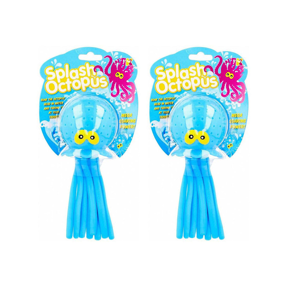 2PK Fumfings Novelty Splash Octopus 23cm - Asssorted