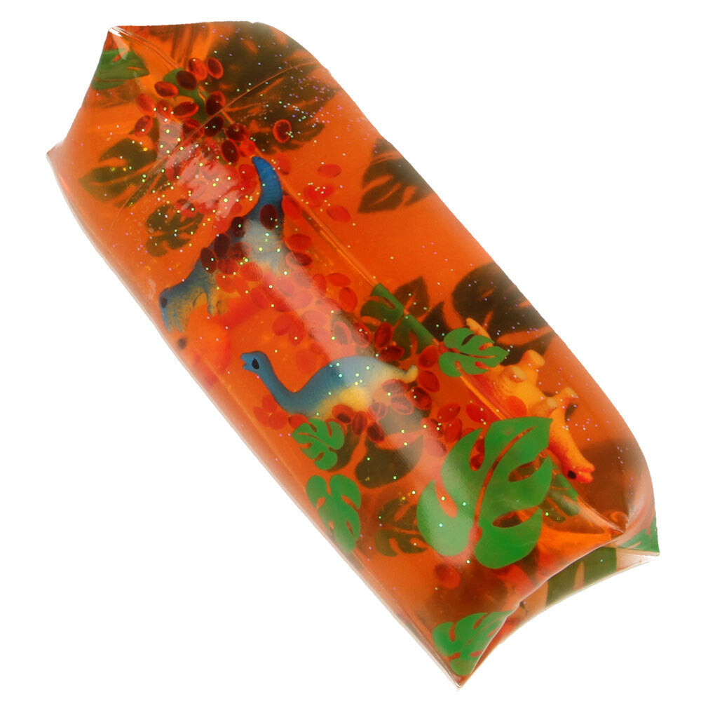 3PK Fumfings Novelty Large Dinosaur Water Snake 14cm - Assorted