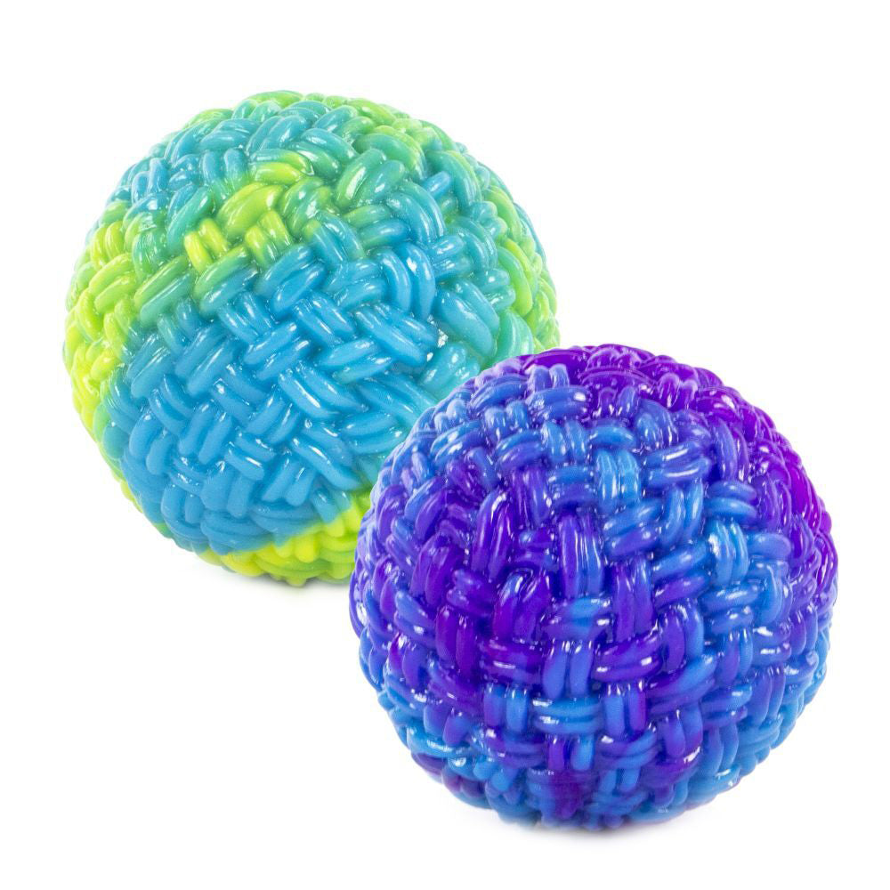 4PK Pocket Money Fun 6.5cm High Bounce Wolly Ball Toy - Assorted