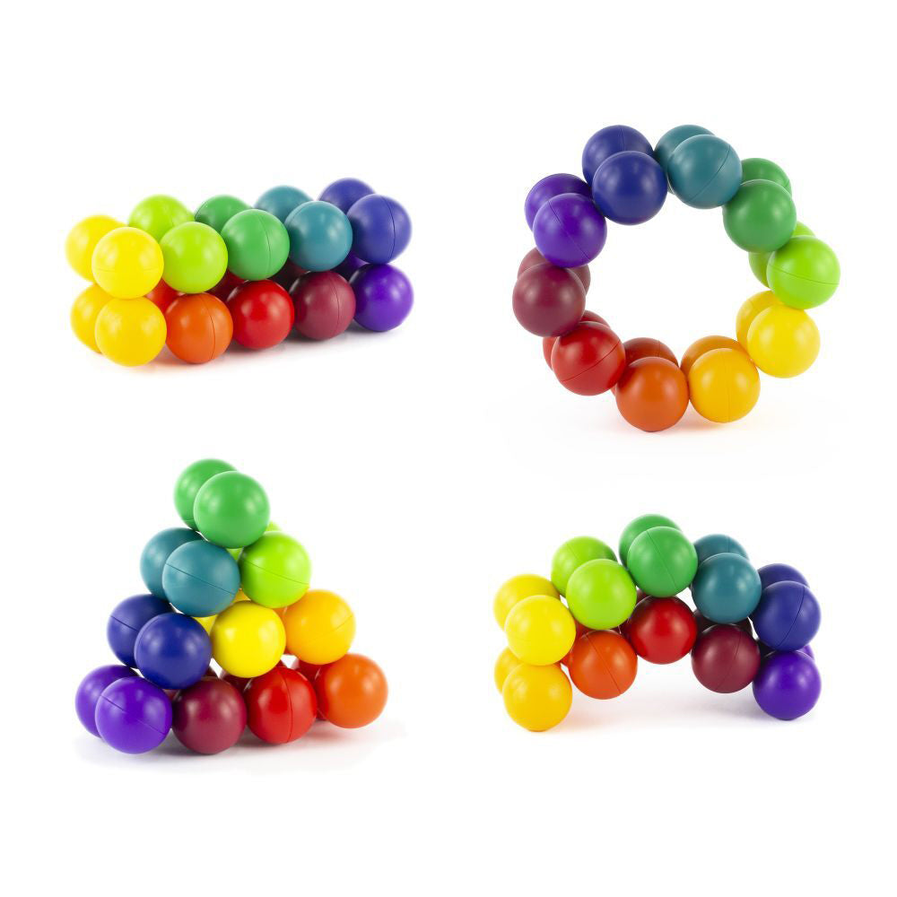 2PK Pocket Money Fun 12cm Rainbow Fidget Kids/Children Play Toy 3y+