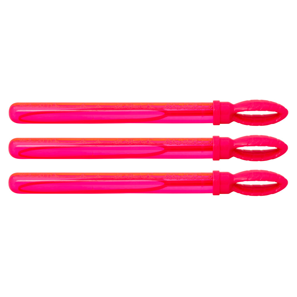 3PK Bubble Wands Display Boxed 37cm - Assorted