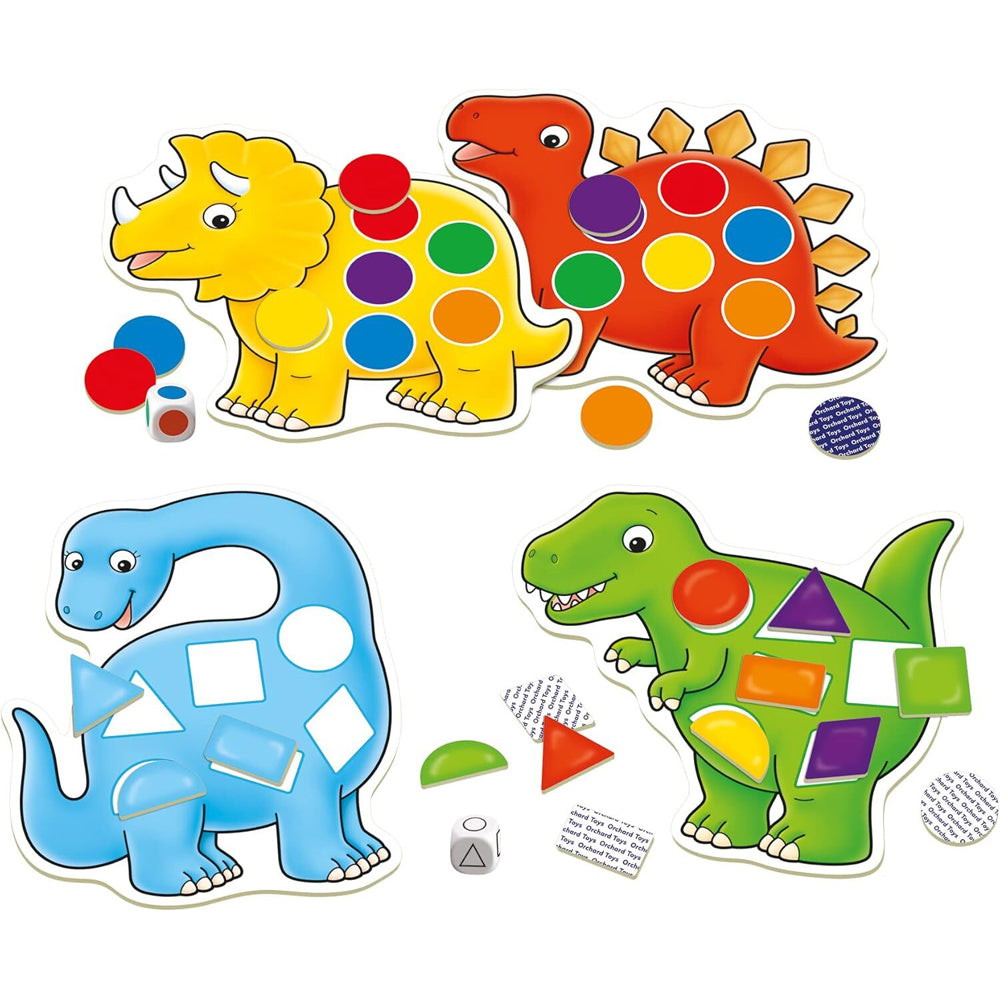Orchard Game Dotty Dinosaurs Kids/Childrens Play Toy 3+