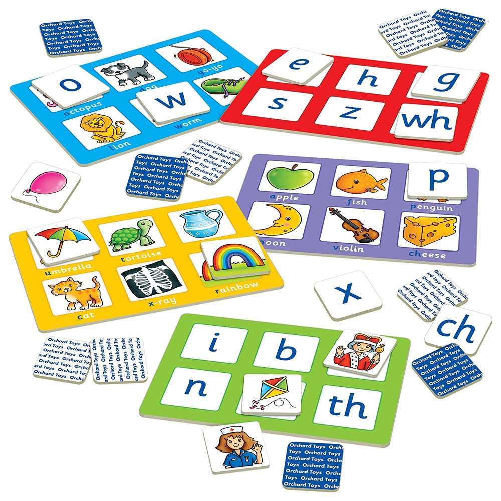 Orchard Toys Memory Game Alphabet Lotto Cards/Board Kids Toy 3y+