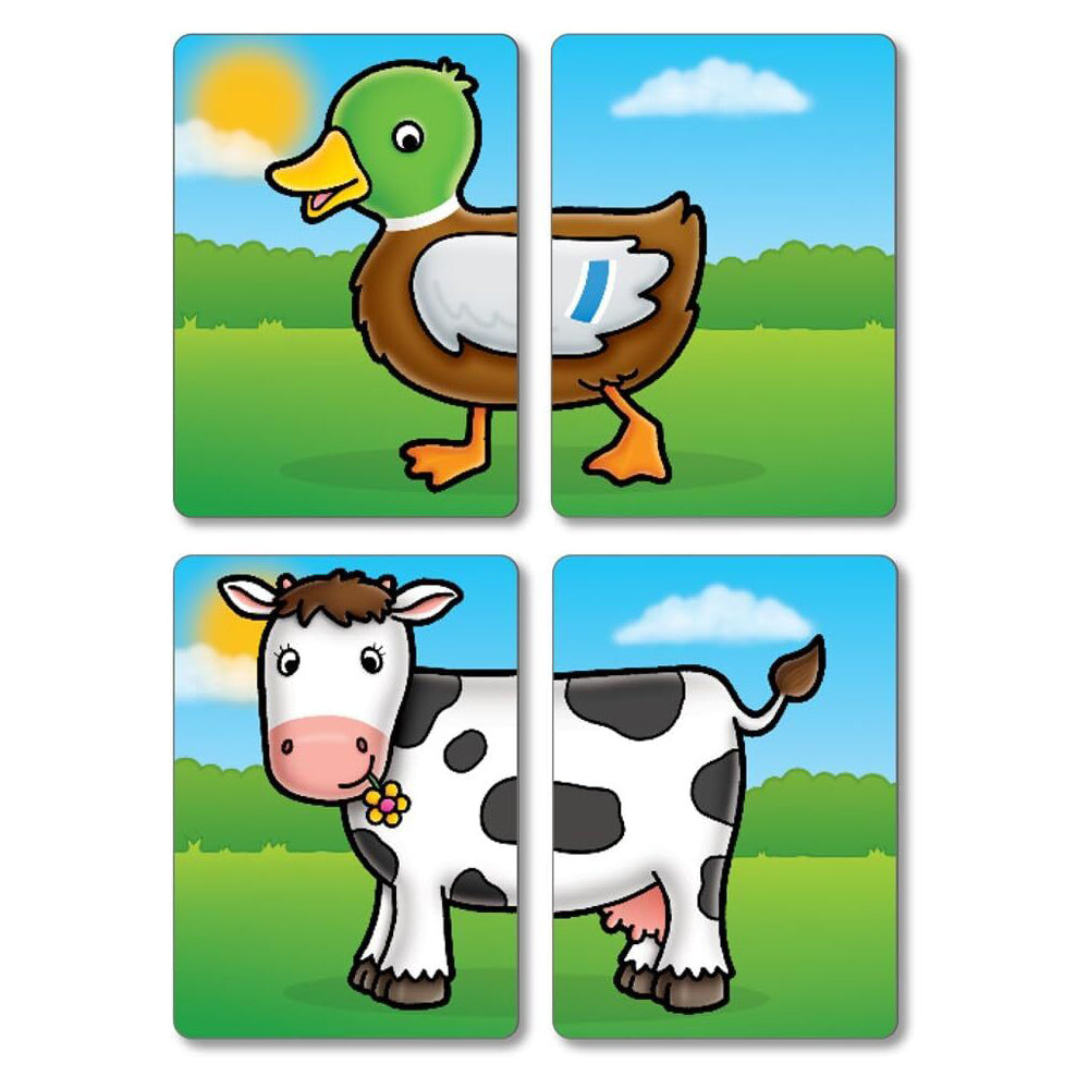 Orchard Game Farmyard Heads & Tails Kids/Childrens Play Toy 18m+