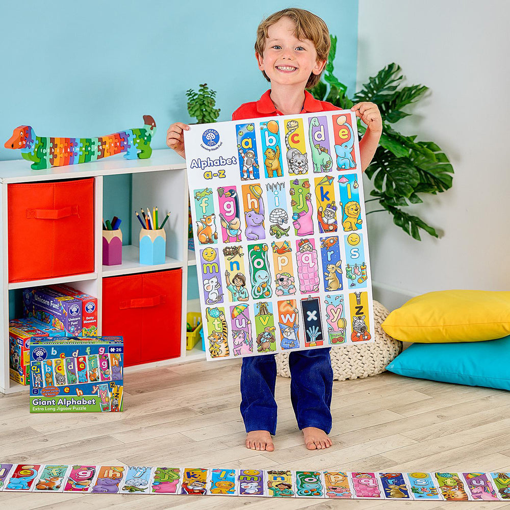 Orchard Toys Big Alphabet Kids/Childrens Fun Toy Playset 3+