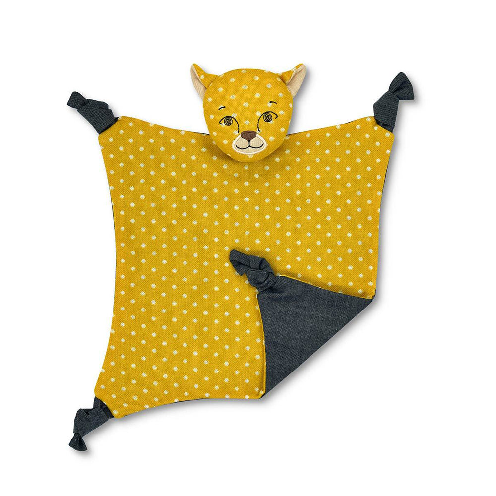 Organic Farm Buddies Cotton 30.5cm Blankie Charlie Cheetah Baby/Infant 0m+