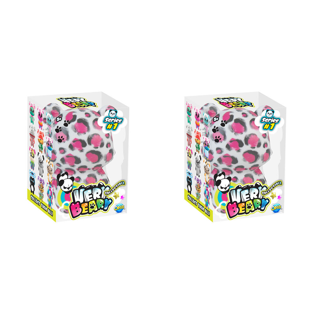 2PK ORB Very Beary Ultra Squishy Sensory Toy 5.1cm - Assorted 3y+