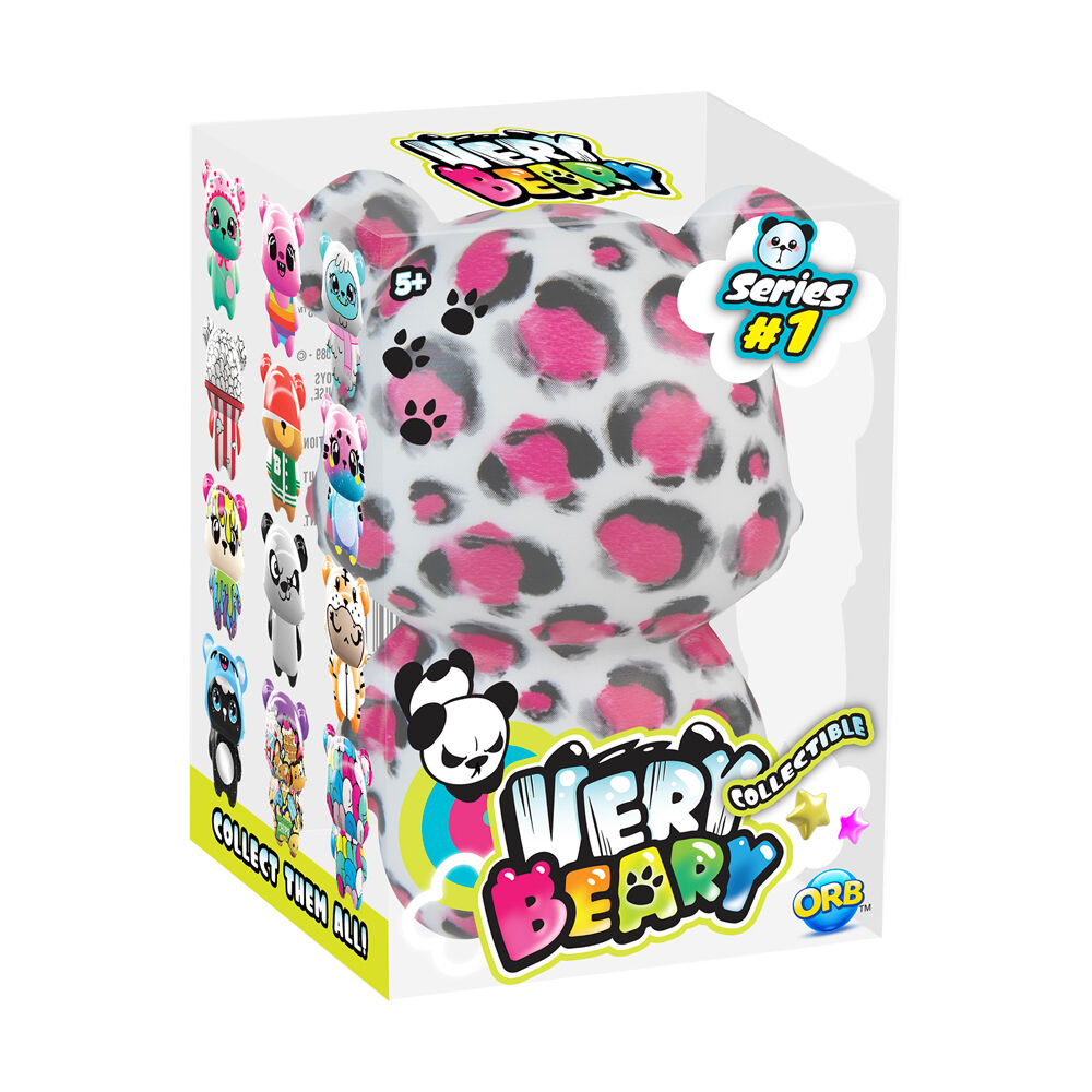 2PK ORB Very Beary Ultra Squishy Sensory Toy 5.1cm - Assorted 3y+
