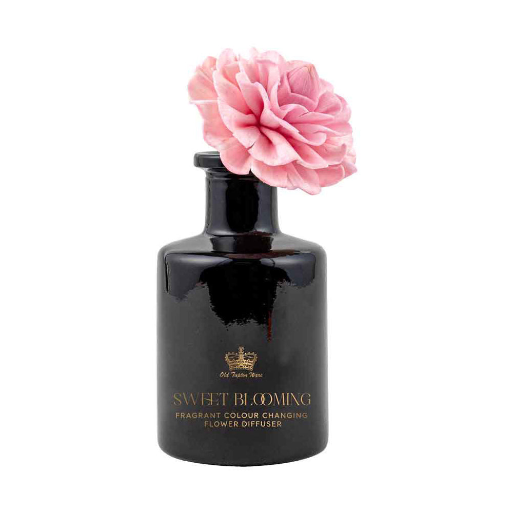 Old Tupton Bouquet Flower Diffuser 150ml Sweet Blossom Scent Black