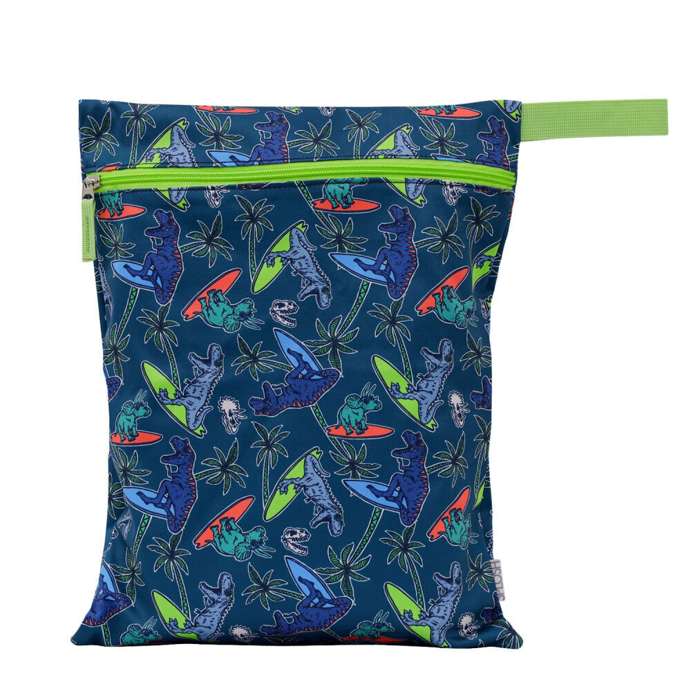 2PK Splosh Out & About Dino Waterproof Kids/Children Wet Bag 40x30cm Blue