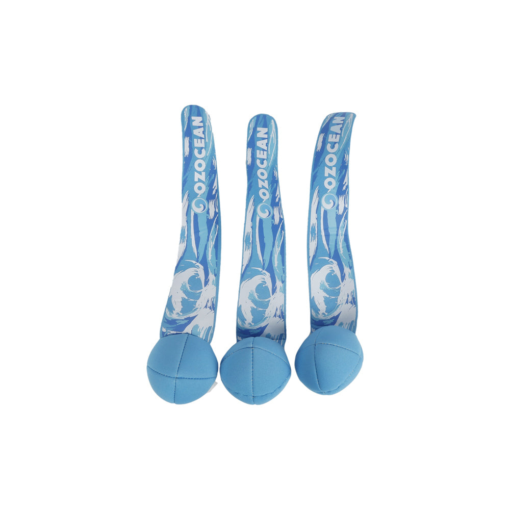 2x 3Pce Ozocean Oz Ocean Neoprene Streamers 27cm Set 6+
