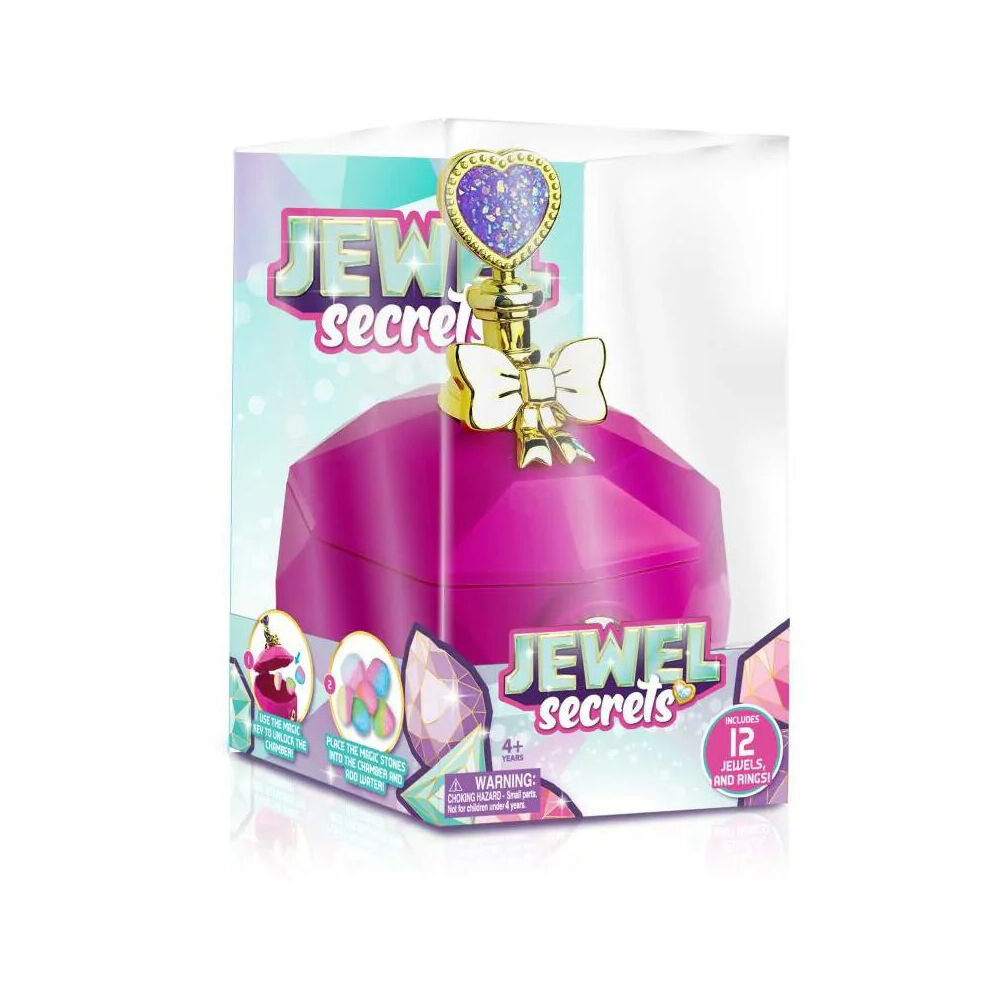 Jewel Secrets Crystal Magic Ring Set Kids Ring Making Kit 4y+