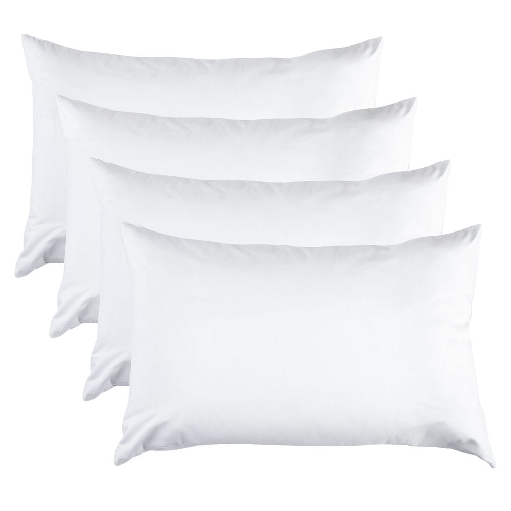 4pc Hacienda Hypoallergenic & Antibacterial 100% Cotton Pillow