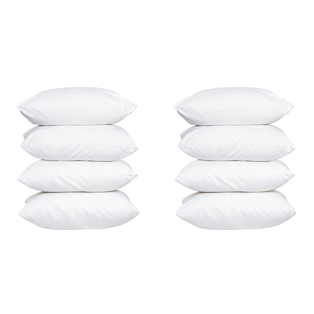 8pc Hacienda Hypoallergenic & Antibacterial 100% Cotton Pillow