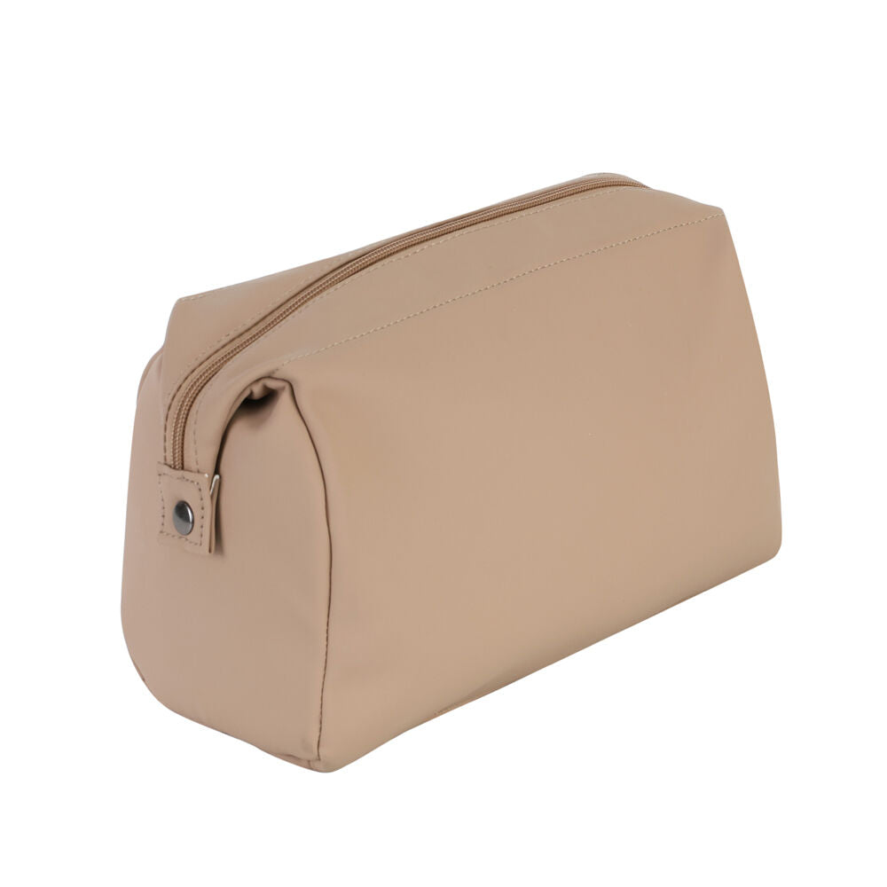 Paklite Spacious Travelling Toiletry Accessory Bag 27x12x16cm Clay