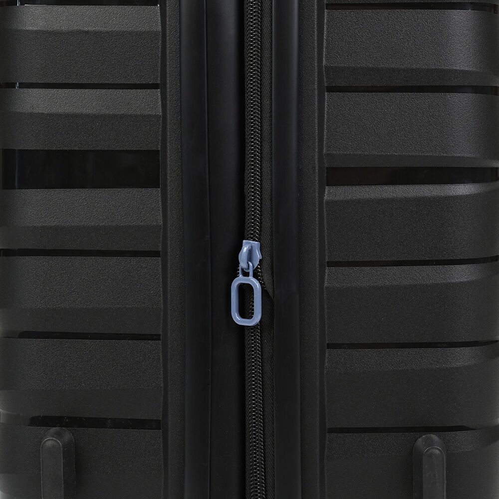 Paklite Breeze Medium Travel Luggage Suitcase Lightweight 62x39cm Black