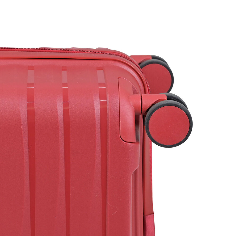 Paklite Breeze Medium Travel Luggage Suitcase Lightweight 62x39cm Red