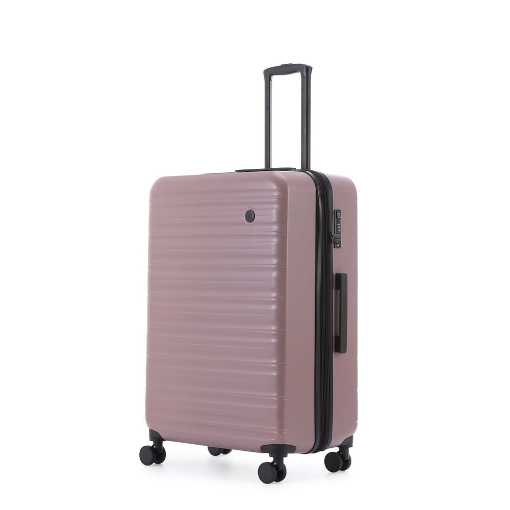 Paklite Pilot Large Travel Luggage Suitcase Lightweight 77x52cm Lavender
