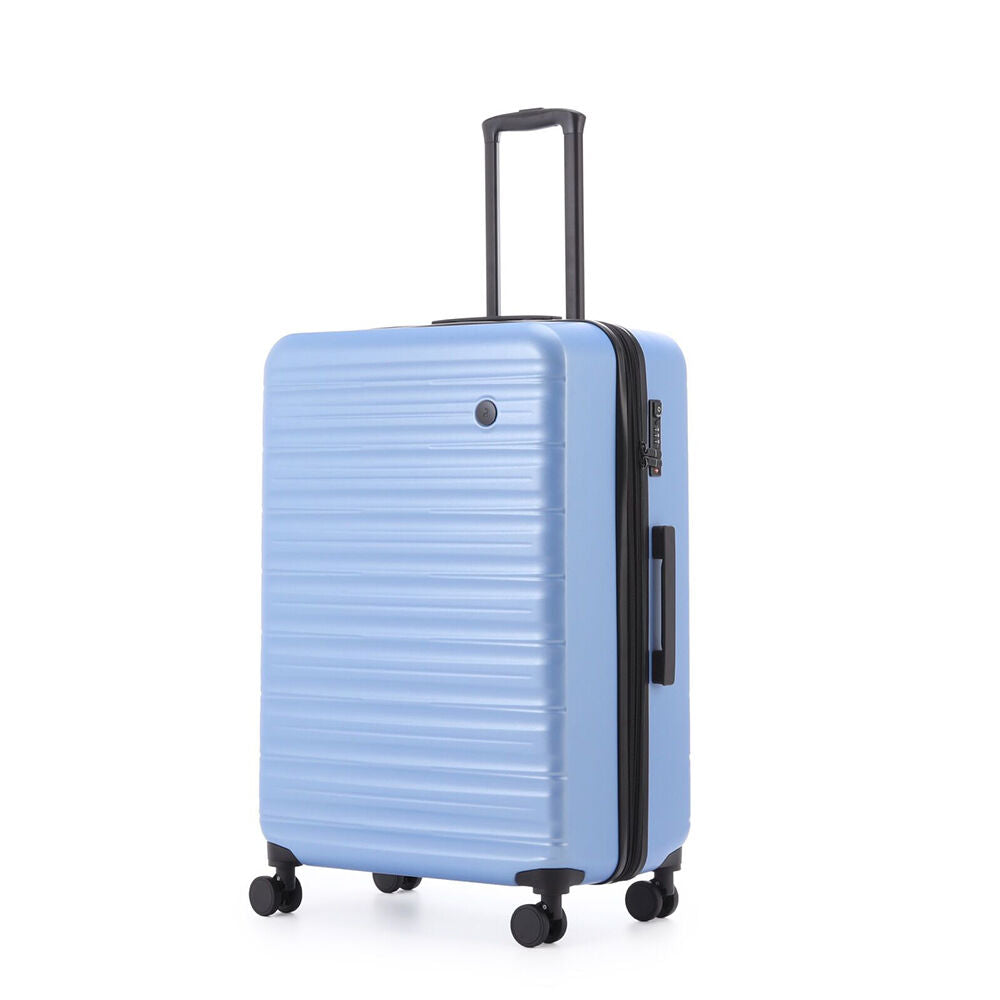 Paklite Pilot Large Travel Luggage Suitcase Lightweight 77x52cm Periwinkle