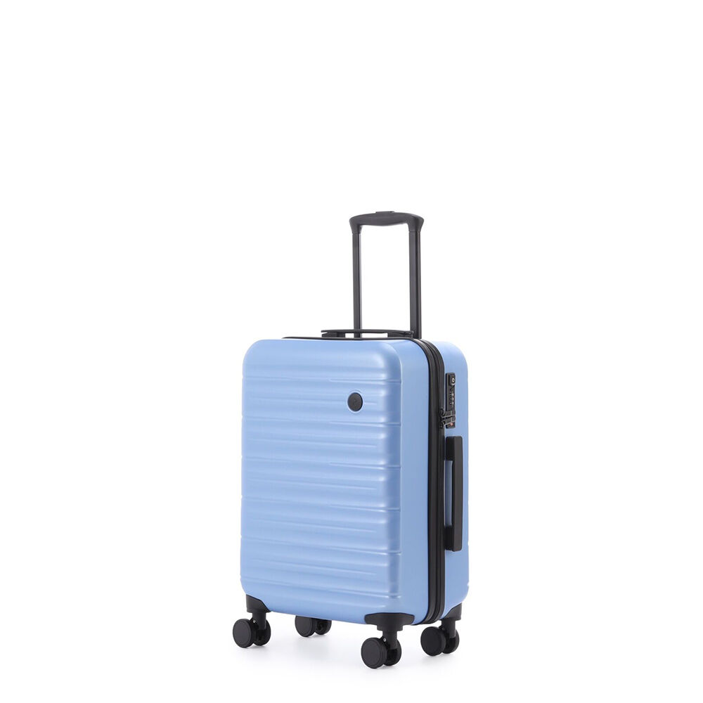 Paklite Pilot Small Travel Luggage Suitcase Lightweight 57x40cm Periwinkle