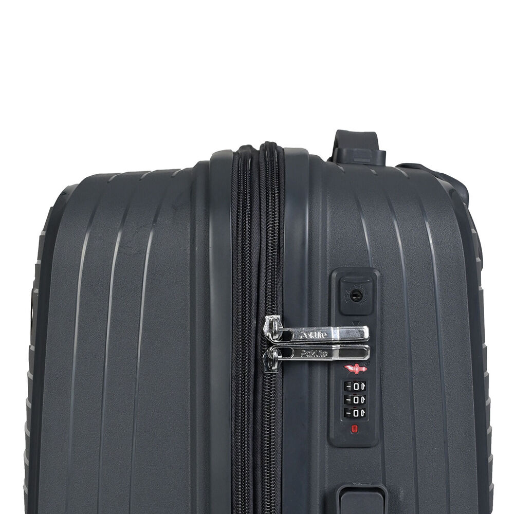 Paklite Altitude Large Travel Luggage Suitcase Lightweight 75x49cm Navy
