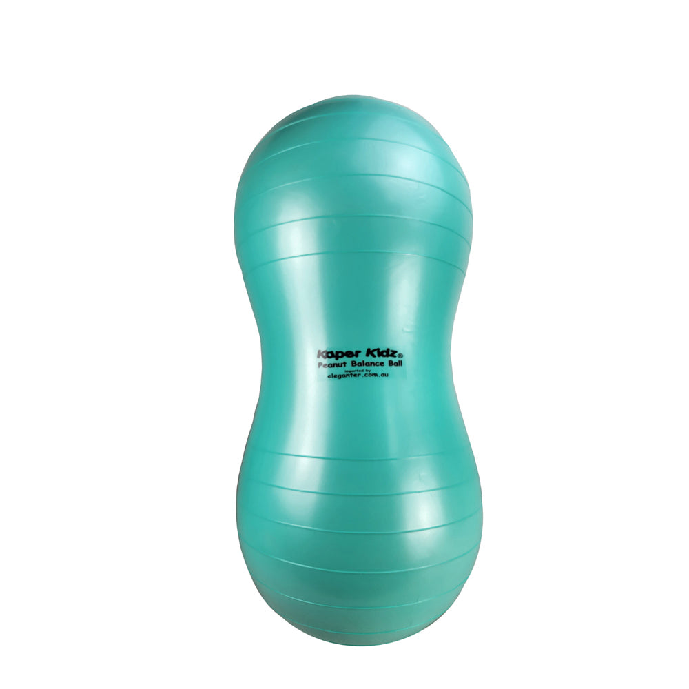 Kaper Kidz Inflatable Peanut Balance Ball Kids Toy Green 90cm 12m+