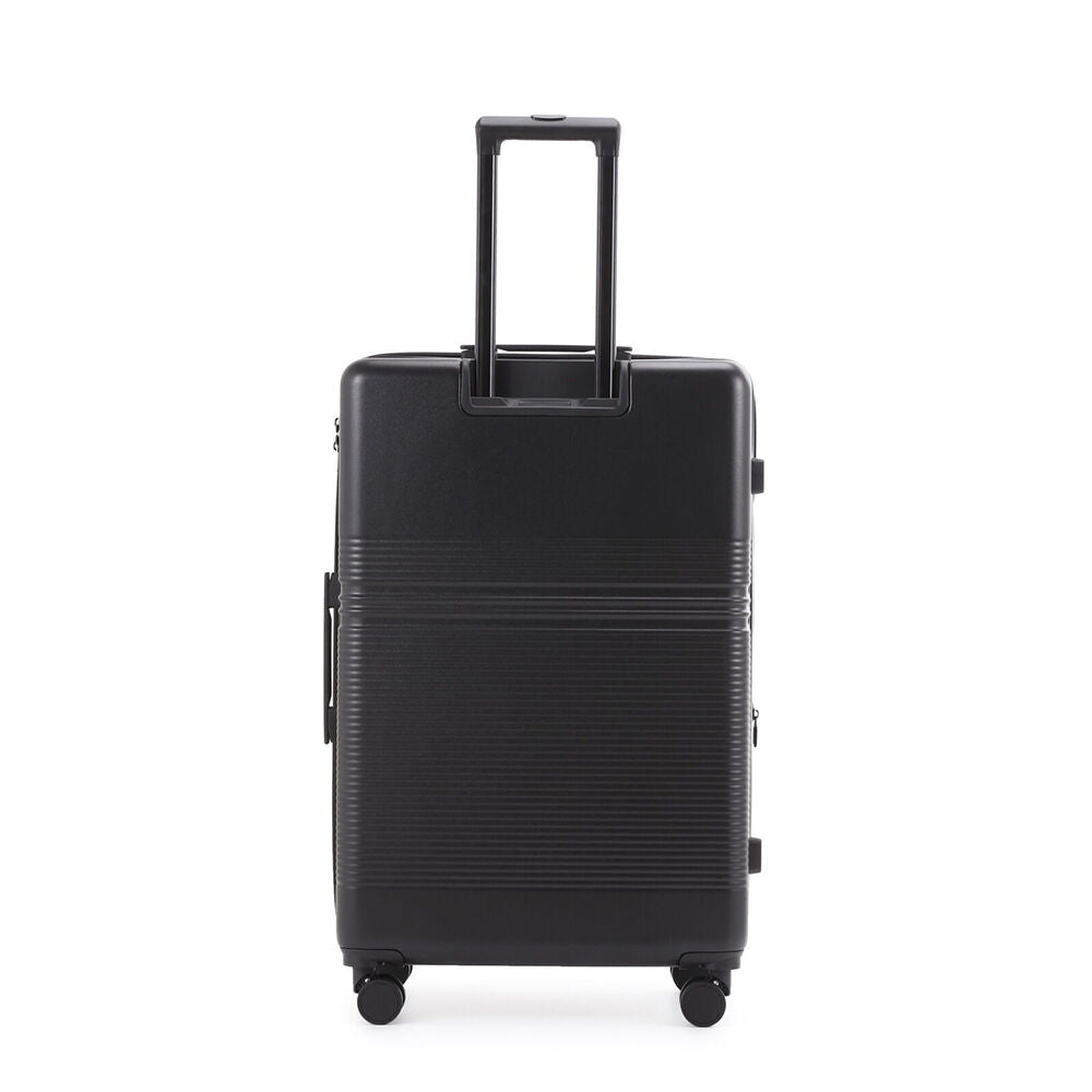 Paklite Elements Large Travel Luggage Suitcase Lightweight 76.5x50cm Black