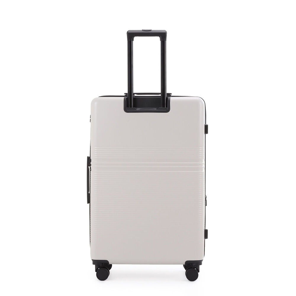 Paklite Elements Large Travel Luggage Suitcase Lightweight 76.5x50cm Oatmeal