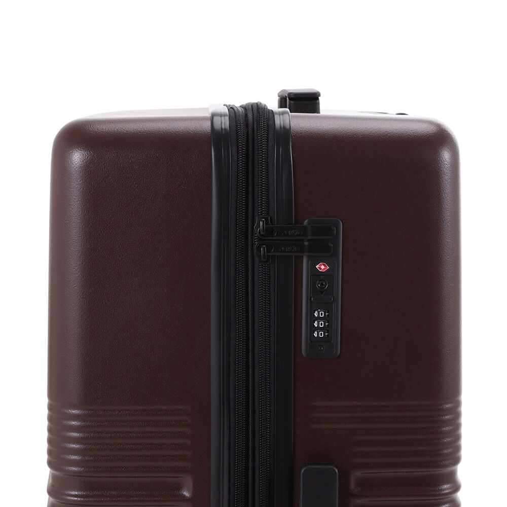 Paklite Elements Large Travel Luggage Suitcase Lightweight 76.5cm Burgundy