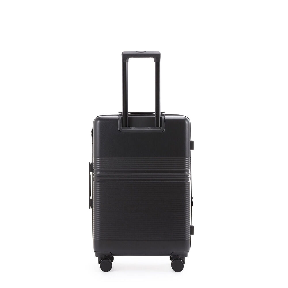 Paklite Elements Medium Travel Luggage Suitcase Lightweight 66.5x44cm Black