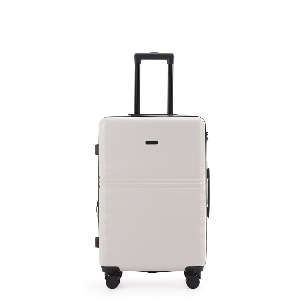 Paklite Elements Medium Travel Luggage Suitcase Lightweight 66.5cm Oatmeal