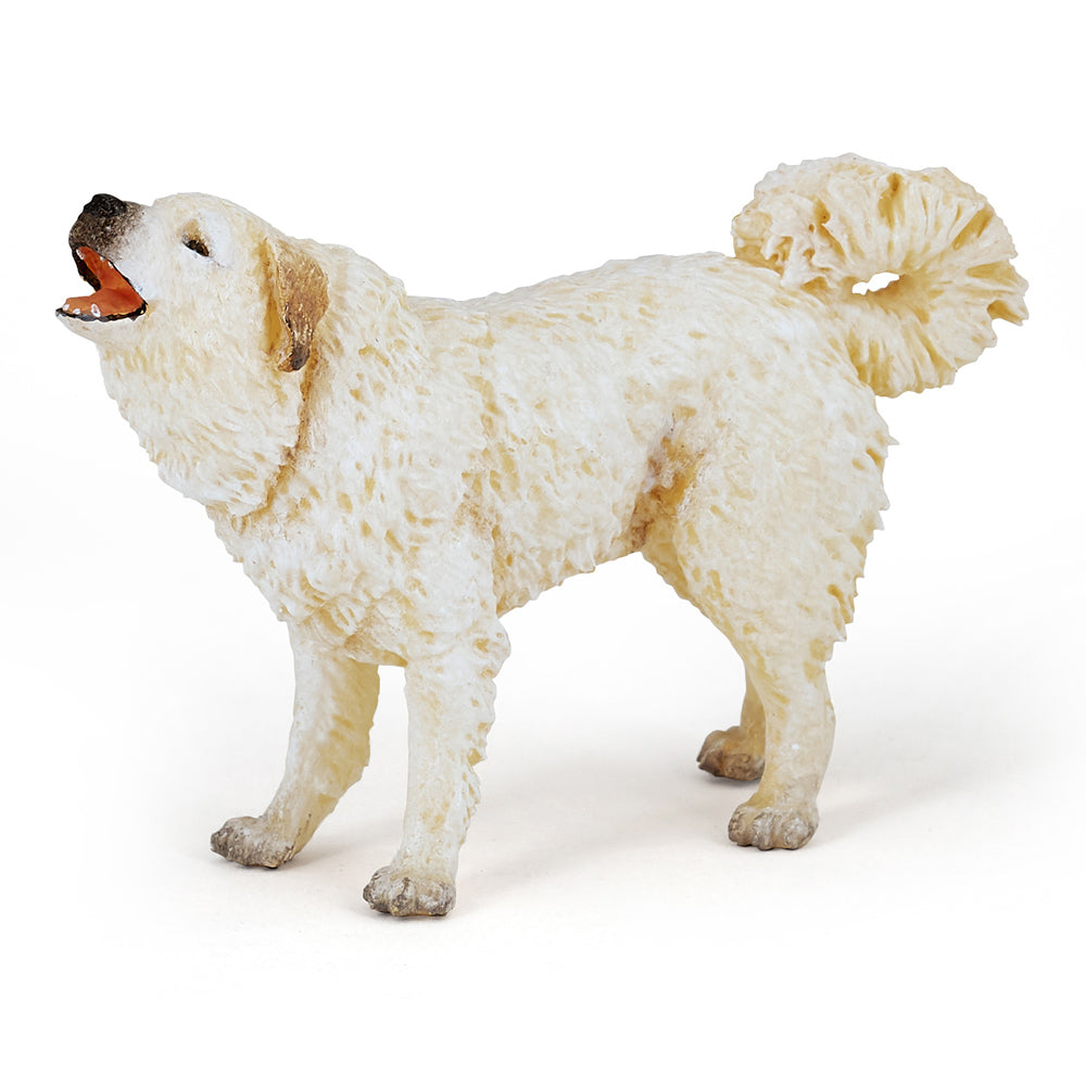 2PK Papo France Great Pyrenees Animal Figurine Kids Collectible Toy