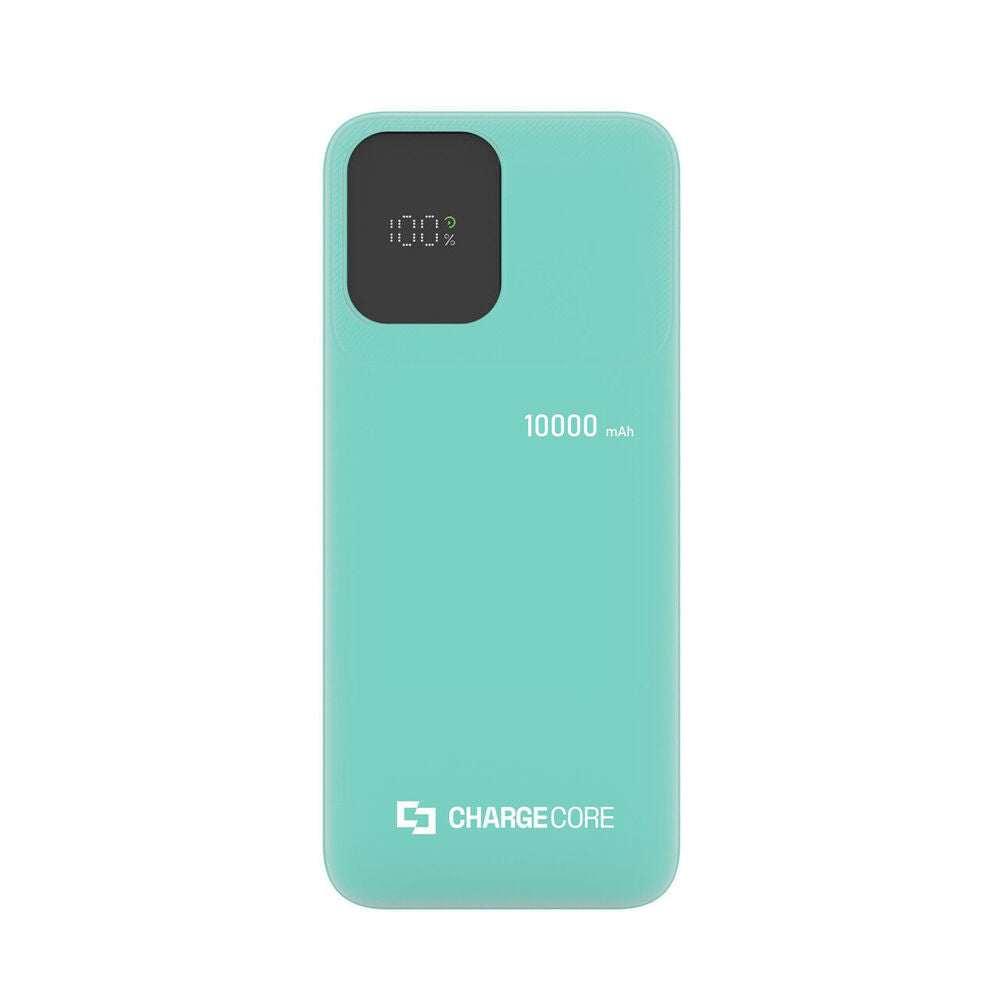ChargeCore SafeCharge Max Powerbank 10000mAh USB-A to C & 8-Pin Aquatic Awe