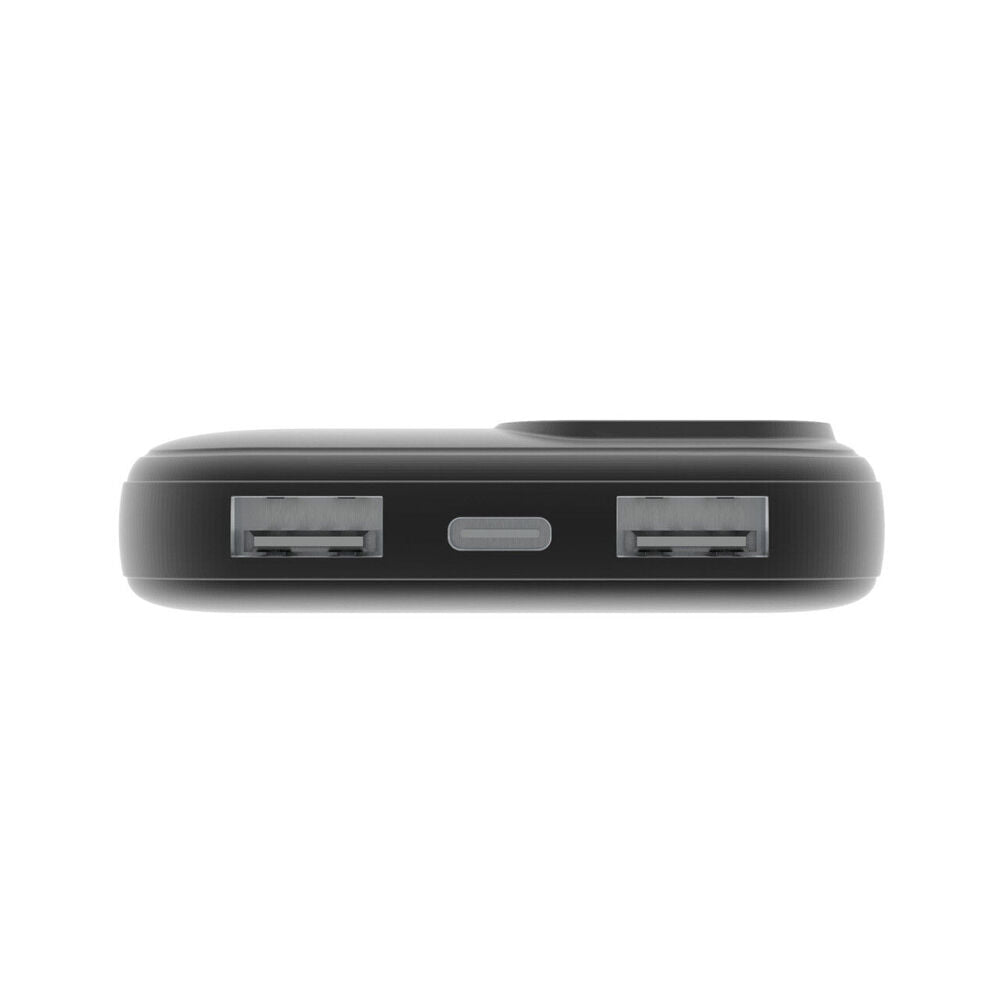 ChargeCore SafeCharge Max Powerbank 10000mAh USB-A to C & 8-Pin Black