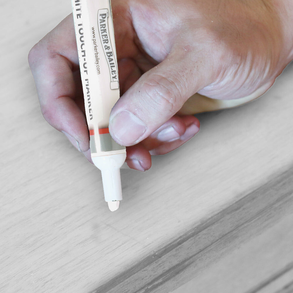 2PK Parker Bailey Water-Based Furniture Touch Up Marker Odourless 23cm White