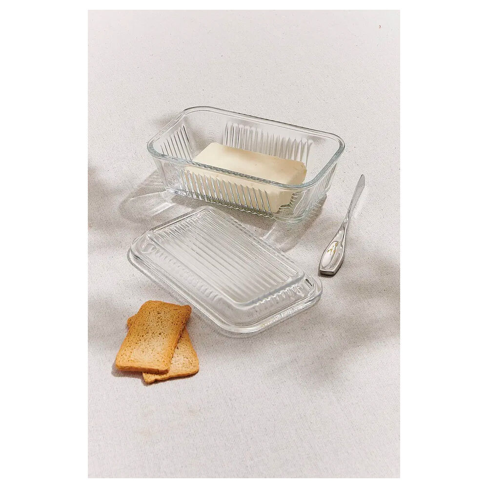Pasabahce 480ml Butter Dish