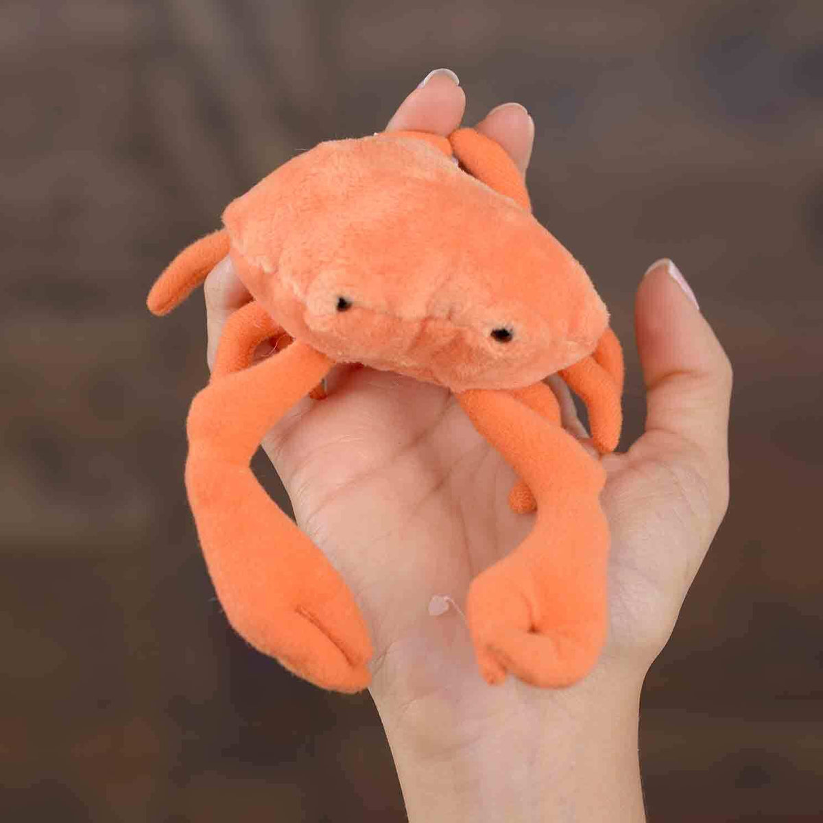 2PK The Puppet Company Crab Finger Puppets 13cm Toy Orange 12m+