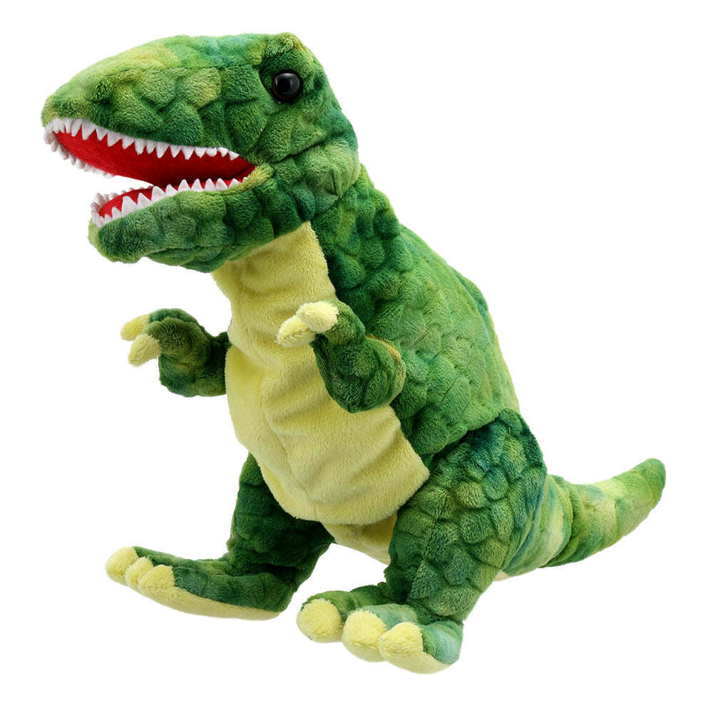The Puppet Company T-Rex Baby Dinos 89cm Hand Toy Green 12m+