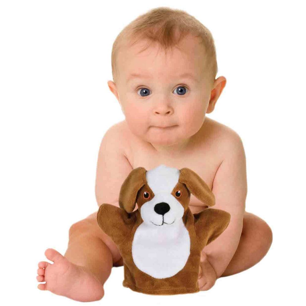 The Puppet Company Dog My First Puppets 31cm Hand Toy Brown 0m+