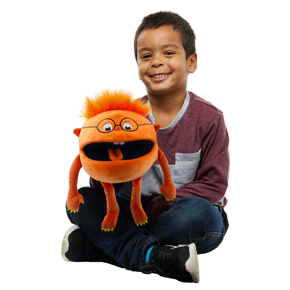 The Puppet Company Orange Monster 35cm Hand Toy 12m+