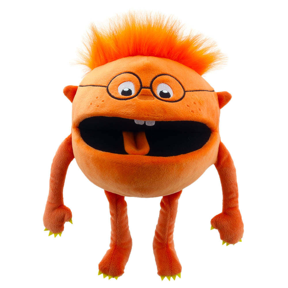 The Puppet Company Orange Monster 35cm Hand Toy 12m+