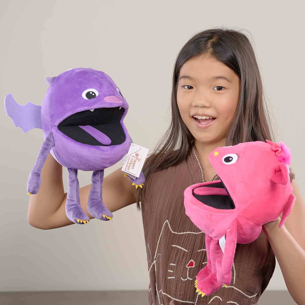 The Puppet Company Pink Monster 89cm Hand Toy 12m+