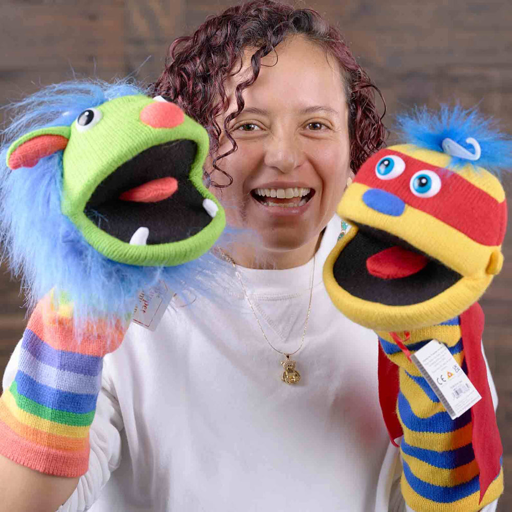 The Puppet Company Zap Sockettes 38cm Hand Toy 18m+